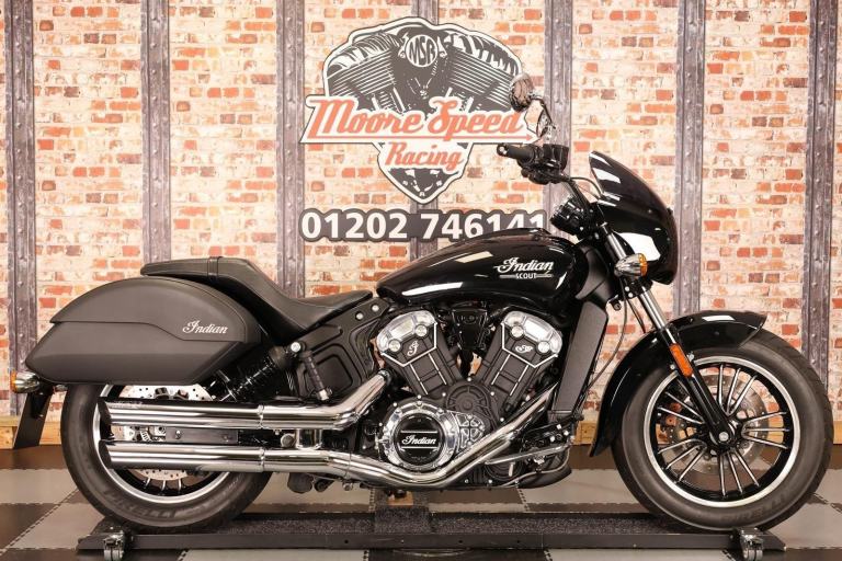 2023 INDIAN SCOUT - ONLY 3,254 MILES - 2 OWNERS - GREAT EXTRAS - SUPERB CRUISER