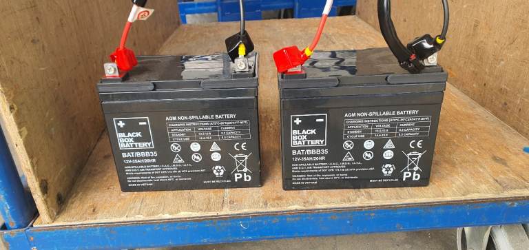 2 BBB35 12v-35Ah-20Hr Mobility Scooter Batteries 