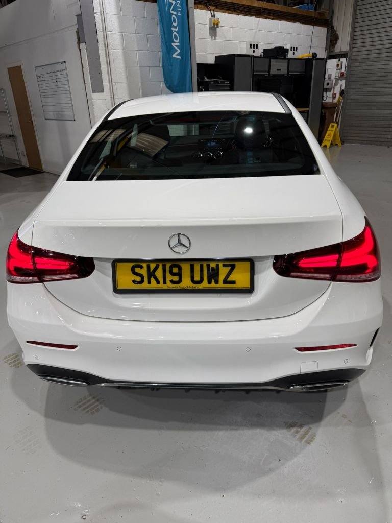 2019 Mercedes-Benz A-Class 1.5 A180d AMG Line Premium Saloon 4dr Diesel 7G-DCT Euro 6 s/s 116 ps ...