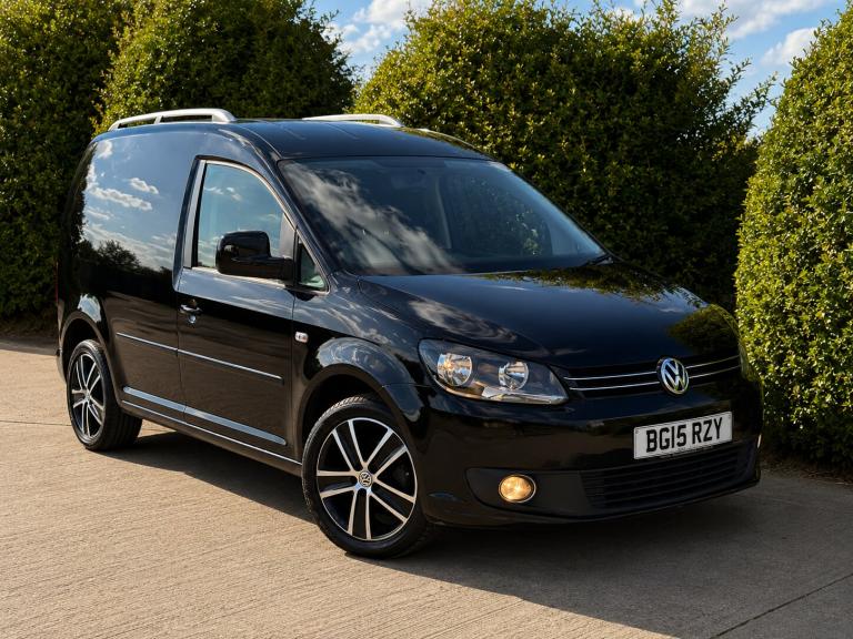 2015 15 VOLKSWAGEN CADDY BLACK EDITION 1.6TDI BLUEMOTION TECH C20 102BHP NO VAT