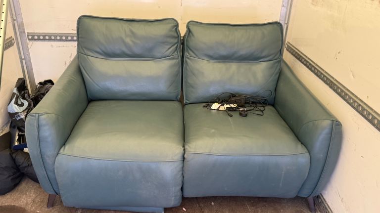 DFS Sofa 2 seat recliner electric 