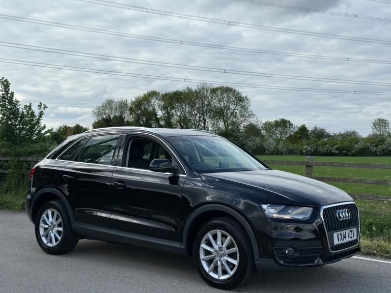 AUDI Q3 2.0 TDI SE 5dr Black | 80,000 mls | 12 Months MOT | Full Service History