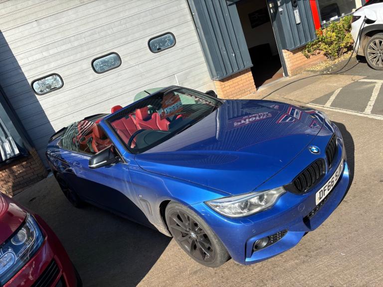 2016 BMW 4 Series 420d [190] M Sport 2dr Auto [Professional Media] CONVERTIBLE Diesel Automatic