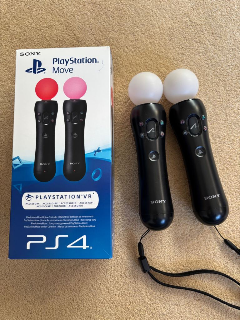 PlayStation Move, camera and games