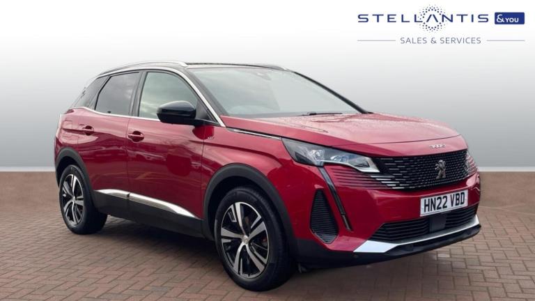 2022 Peugeot 3008 1.2 PureTech GT SUV 5dr Petrol EAT Euro 6 (s/s) (130 ps) SUV Petrol Automatic
