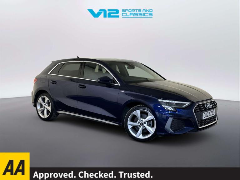 2022 Audi A3 40 TFSI e S Line 5dr S Tronic HATCHBACK PETROL/ELECTRIC Automatic