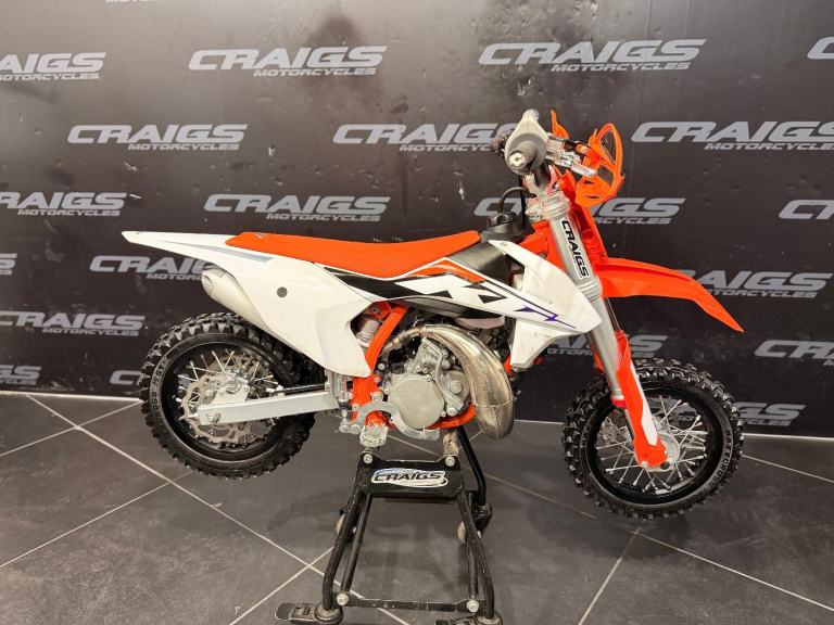 KTM 50 SX MINI 2023 JUNIOR MX BIKE AUTOMATIC AT CRAIGS MOTORCYCLES 