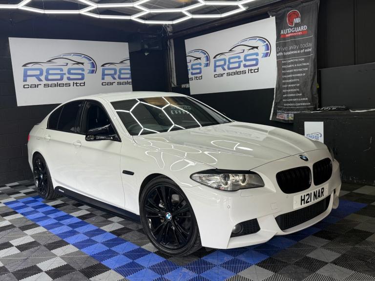2013 BMW 5 Series 520d M Sport 4dr Step Auto [Start Stop] SALOON Diesel Automatic