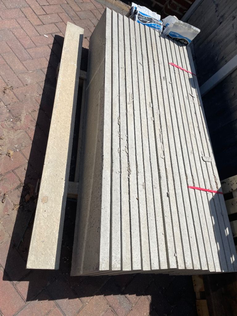 Unused Concrete Gravel Boards