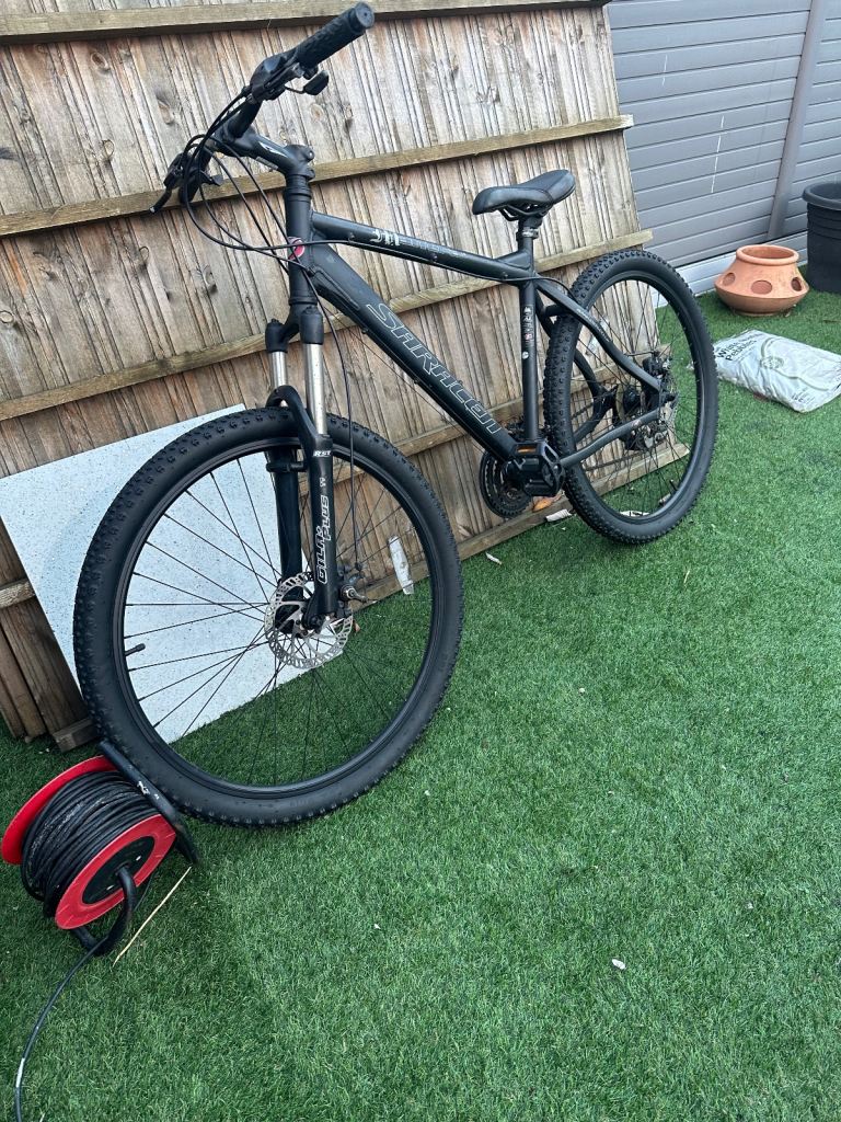 Man’s mountain bike