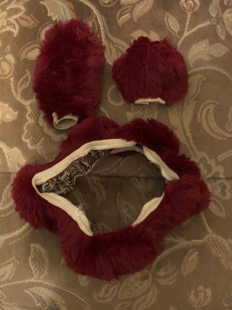 Faux Fur Steering Wheel, Handbrake & Gear Shift Covers