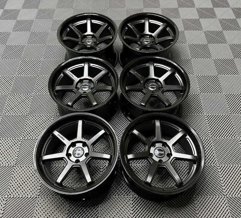 18" Inch Strom DS15 Drift Wheels 5x114.3 Nissan silvia skyline RX7 MX5 R32 R33 lexus IS200 