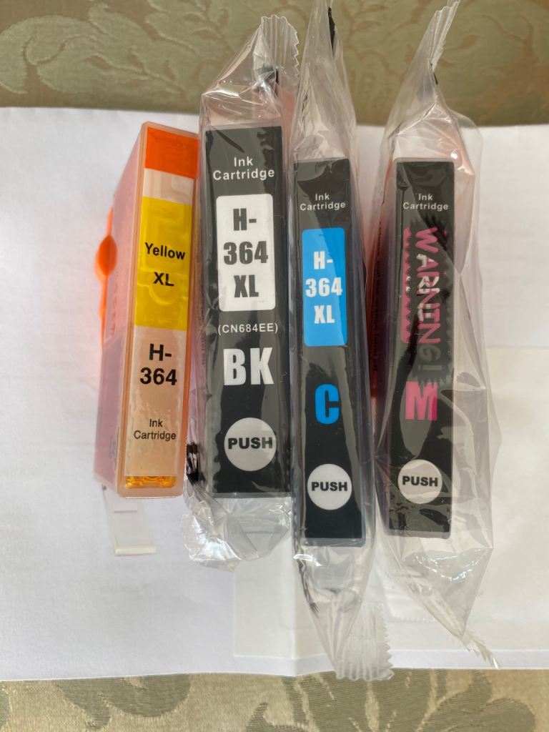 PRINTER INK CARTRIDGES HP COMPATIBLE 364