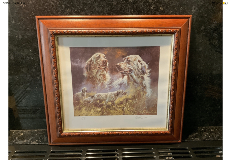 Mick Cawston’s “If There Is A Heaven” Limited Edition Print Signed by the Artist