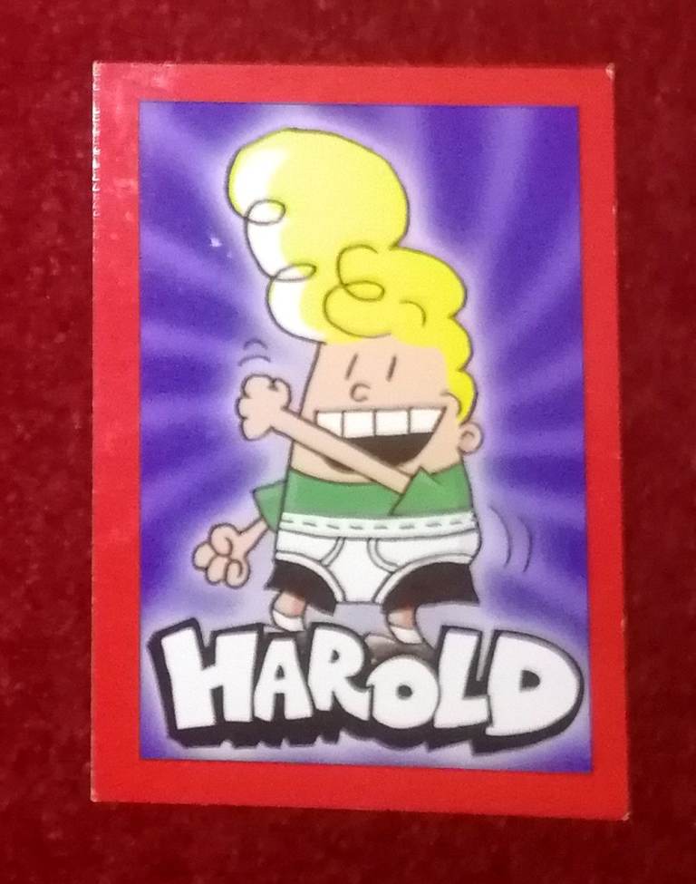 9 x Captain Underpants Collectible Cards Numbered 3 to 11 Scholastic 2010
