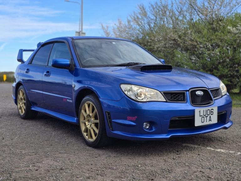 2006 Subaru Impreza STI 2.0 PETROL 2006 JDM Blue Manual  HATCHBACK Petrol Manual