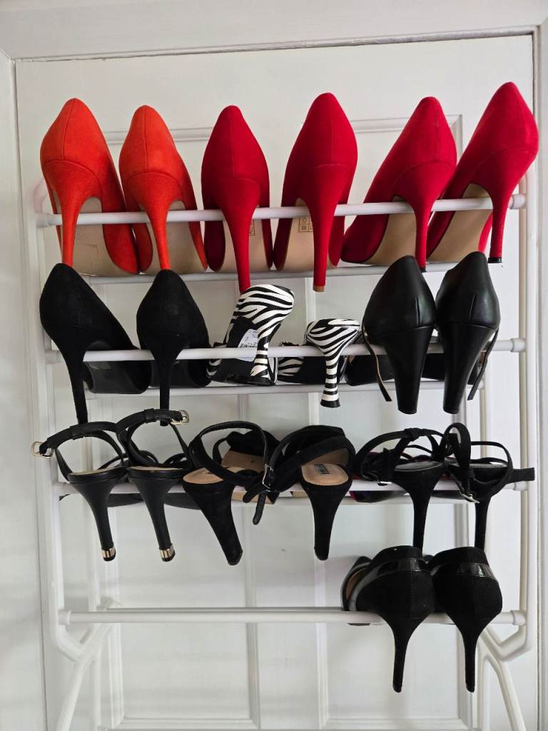 Selection of heels and sandals