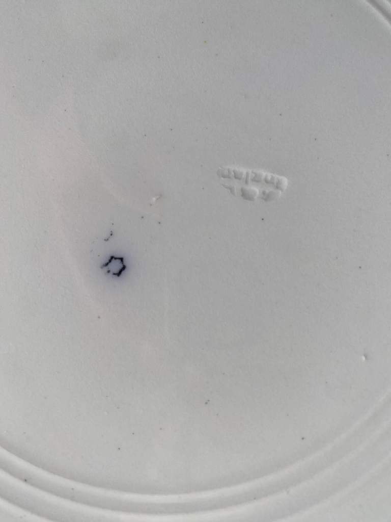 3 Burleigh semi porcelain vintage plates