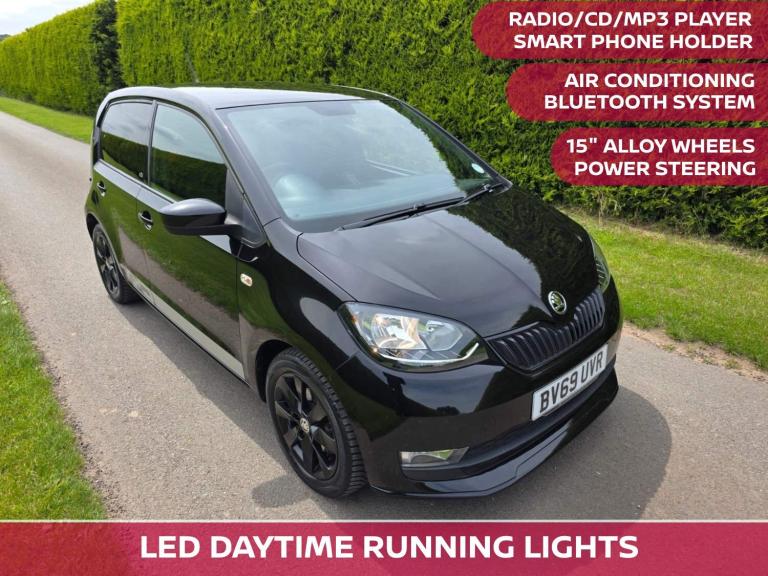 2019 Skoda Citigo 1.0 MPI GreenTech Monte Carlo 5dr HATCHBACK Petrol Manual