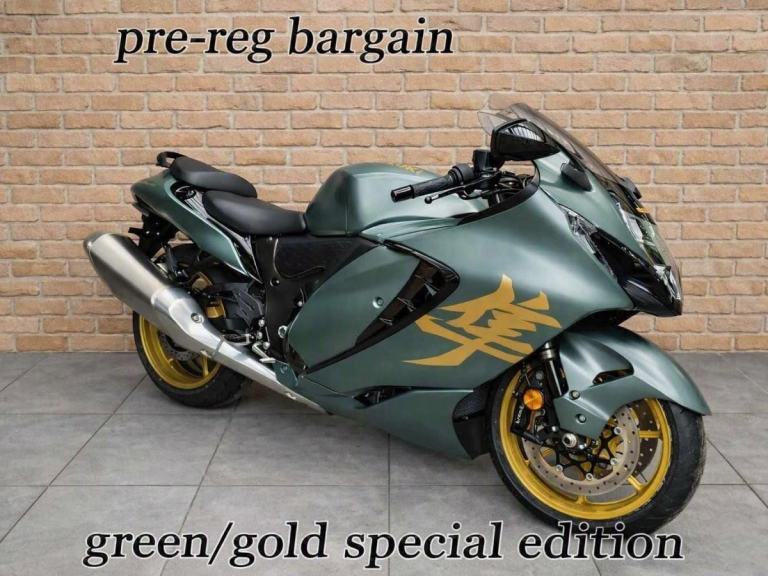 2026 Pre-Reg Suzuki GSX-1300R Special green-gold Hayabusa, Busa, GSX 1300R, GSXR