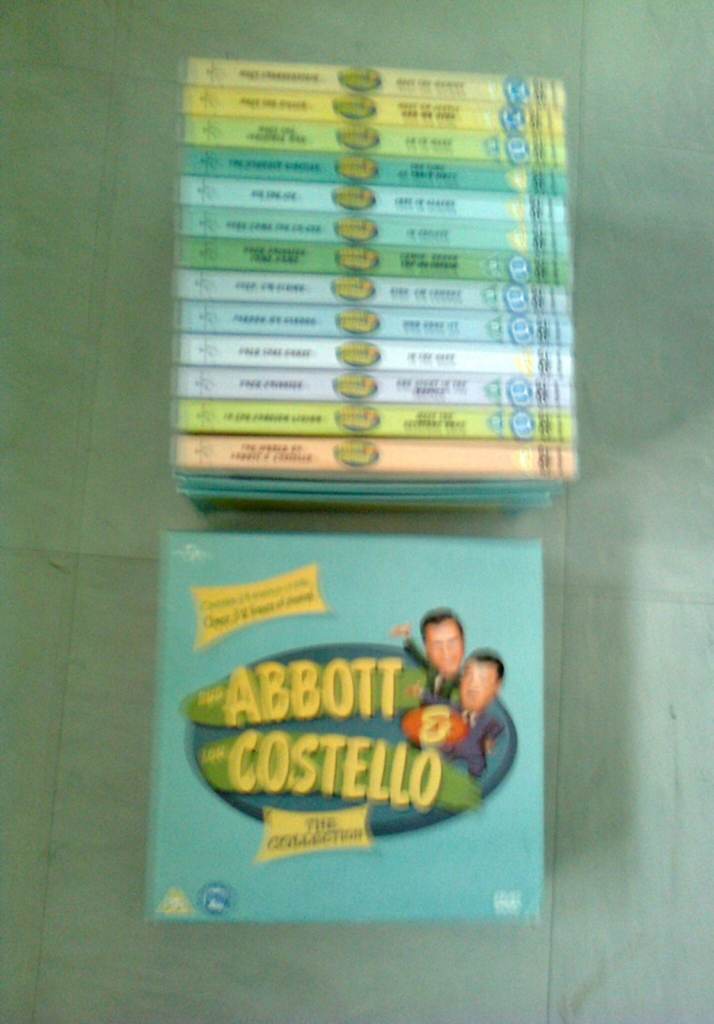 DVD's, No Text Please, Abbott & Costello Set genuine The collection  contains 24 movies on 13 dvds