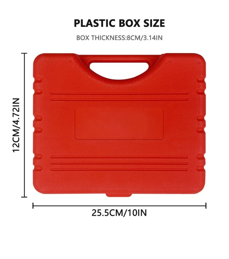 7PC OXYGEN LAMBDA SENSOR SOCKET REMOVAL SET TOOL KIT ENGINE 22/27/29MM w/Case