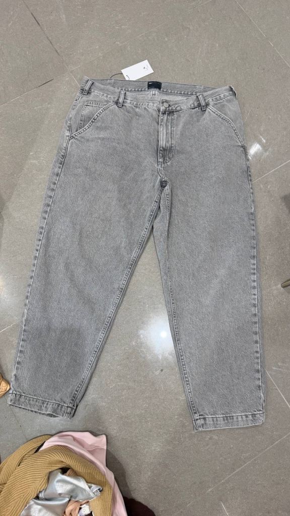 ASOS DESIGN Men’s Grey Washed Jeans – W34, Brand New with Tags