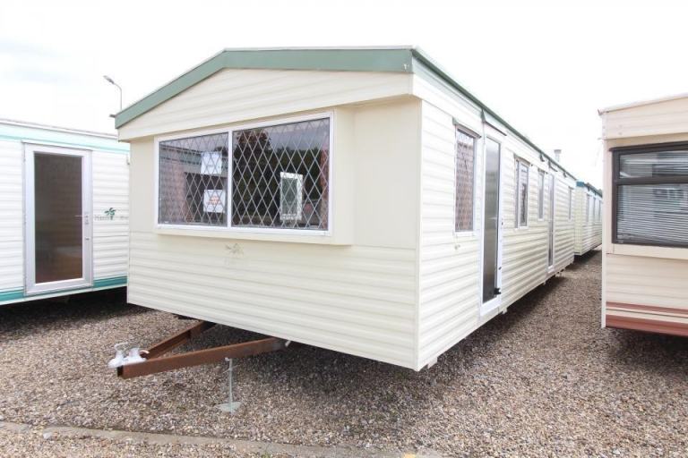 Static Caravan Mobile Home Atlas Oasis 32x12ft 2 Beds SC8851
