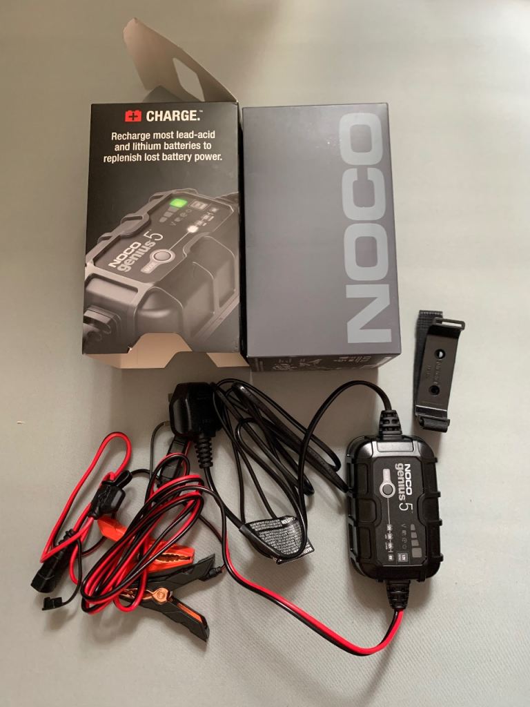 Noco GENIUS5 6V/12V 5-Amp Smart Battery Charger
