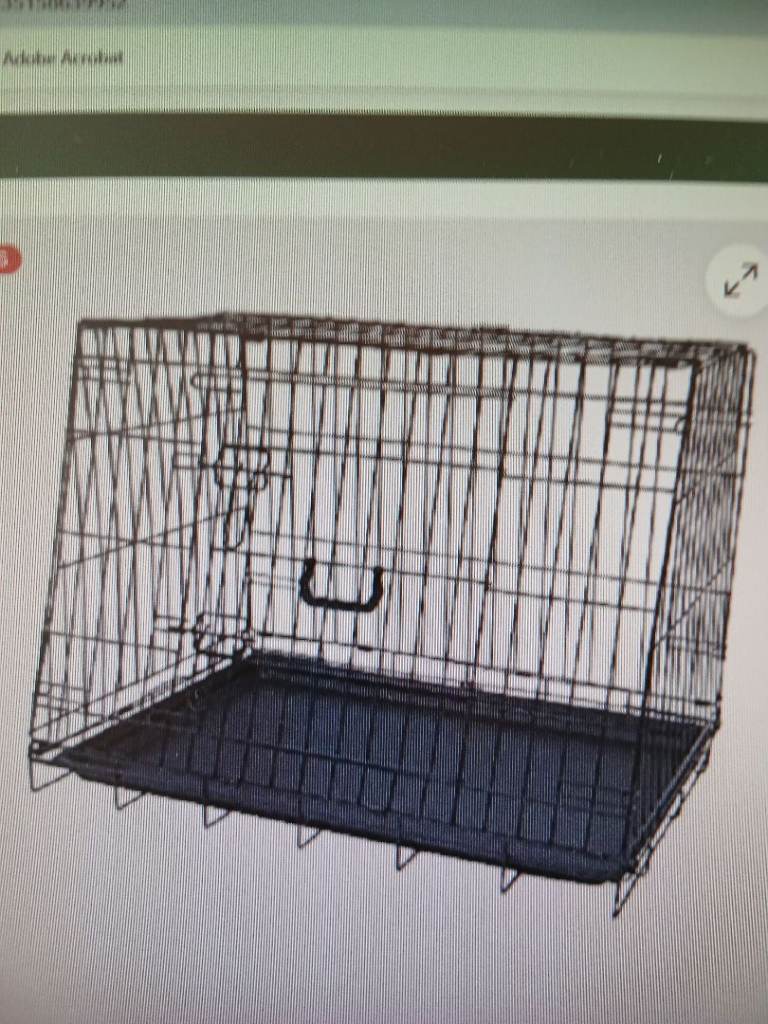 Car dog crate