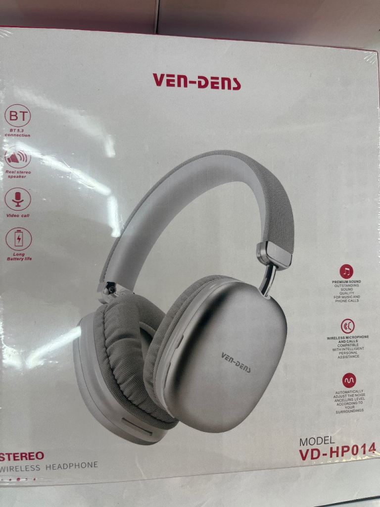 New VEN-DENS VD-HP014 Wireless Stereo Headphones