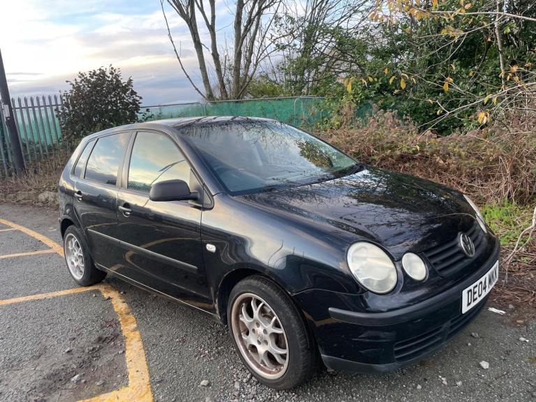 VW POLO 1.2 TWIST 04 REG BLACK 5 DOOR MOT AUGUST 26TH 2026 SERVICE HISTORY 45+MPG 