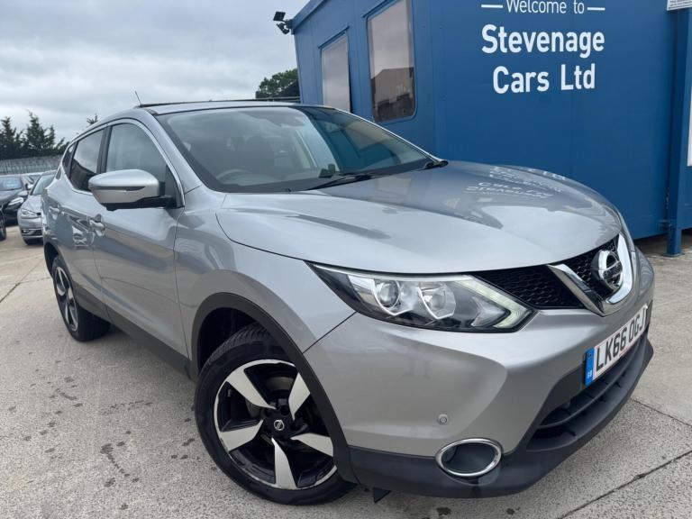 2016 Nissan Qashqai 1.6 DIG-T N-Connecta 2WD Euro 6 (s/s) 5dr HATCHBACK Petrol Manual