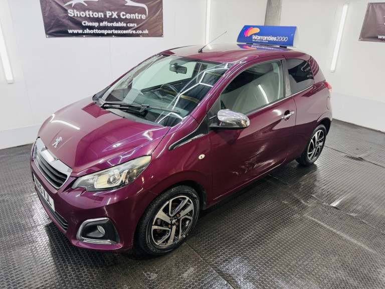 2015 15 PEUGEOT 108 1.2 VTI PURETECH FELINE 3 DOOR PETROL MANUAL £20 TAX