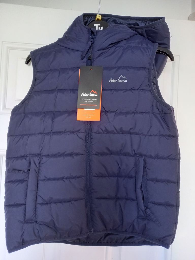 Boys gilet, insulated Peter Storm vest 11-12 NEW