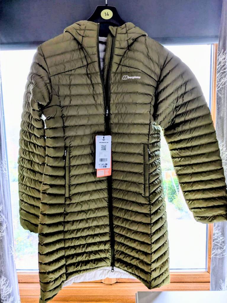 image for Womens Berghaus Nula midi insulated jacket size 16