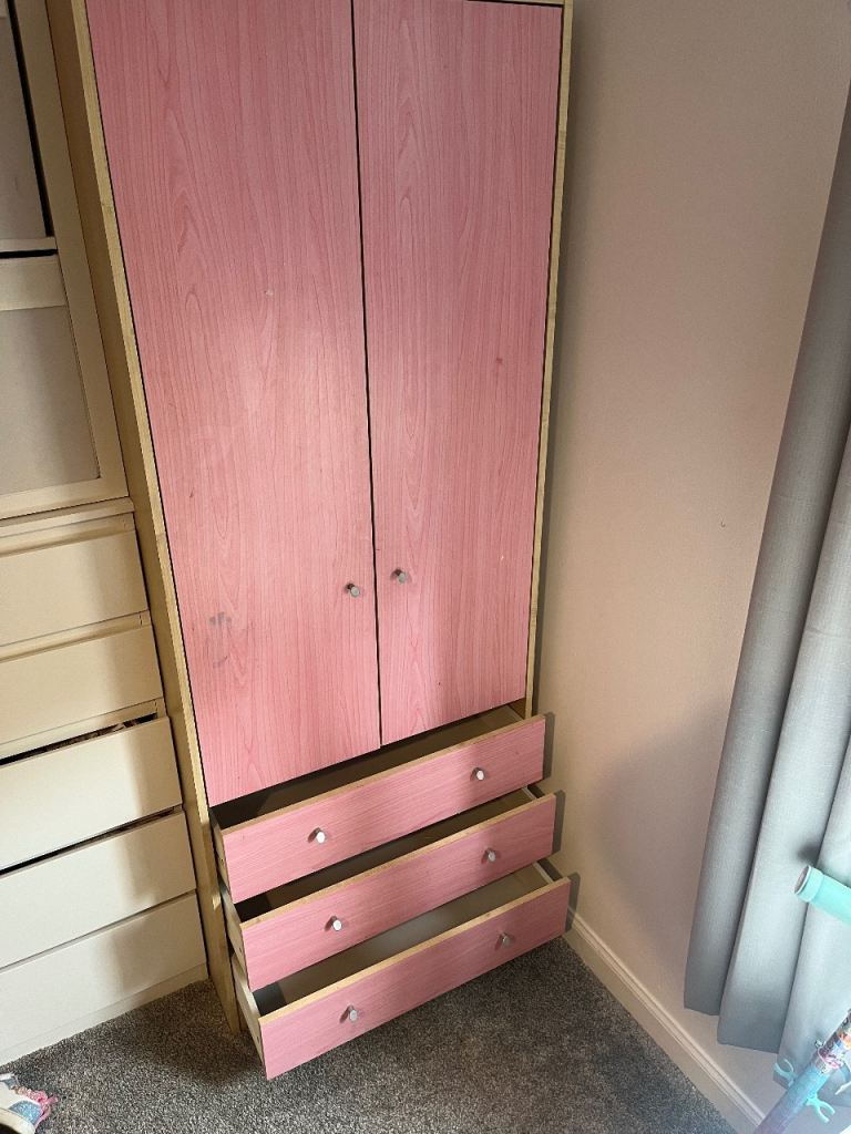 Pink wardrobe 
