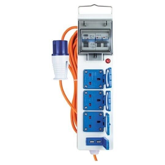 Camping Electric hookup Status Mains Kit - brand new
