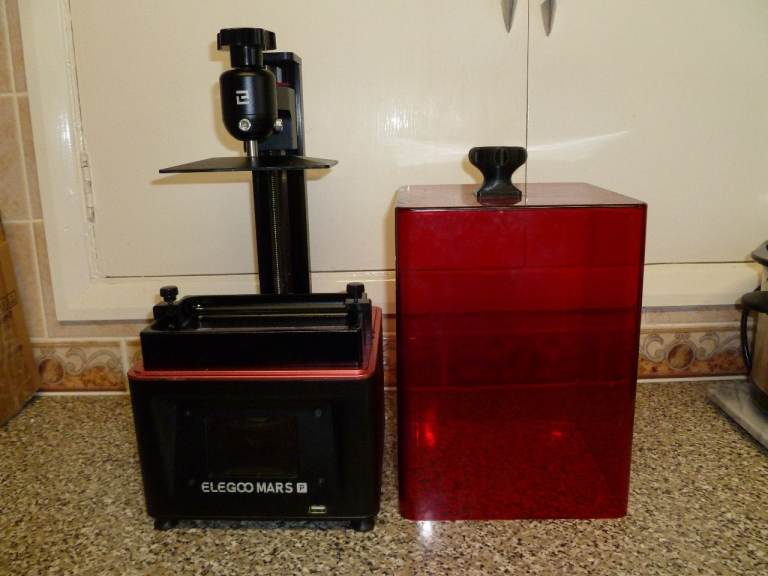 Elegoo Mars 3 Resin 3D Printer - Good Condition c/w Any cubic wash and cure
