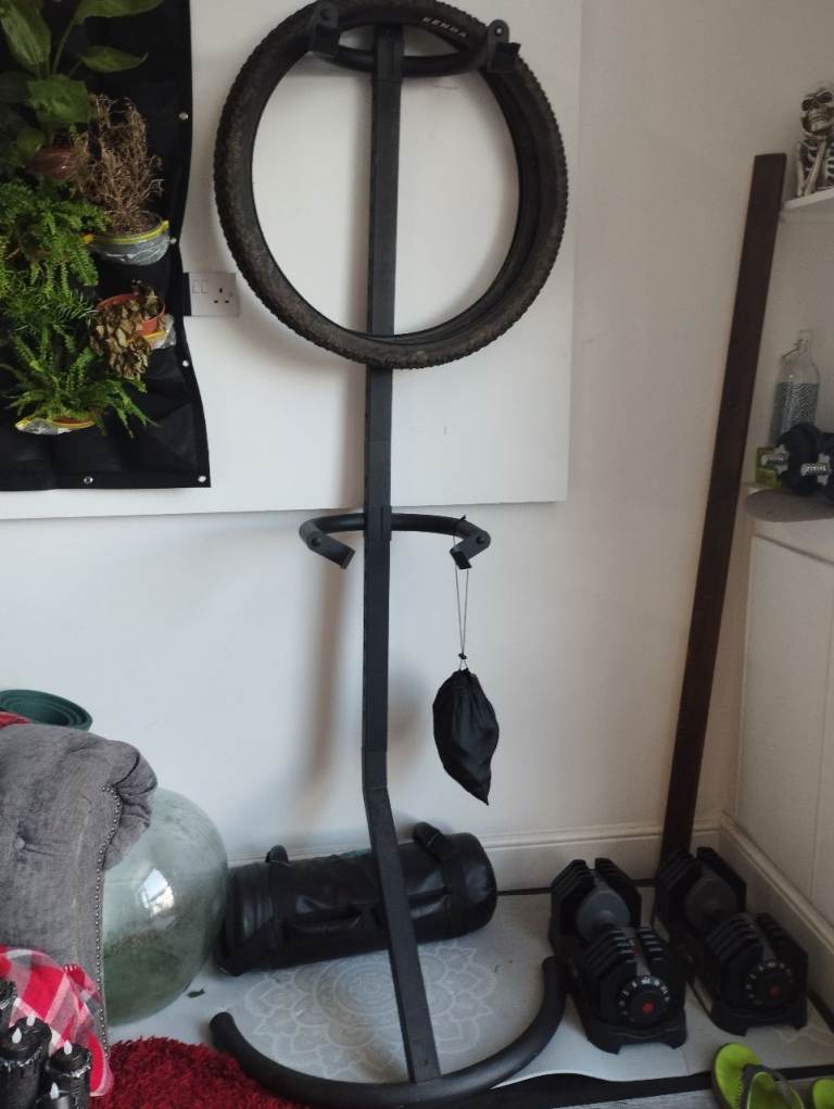 Black Metal Bike Stand - Good Condition