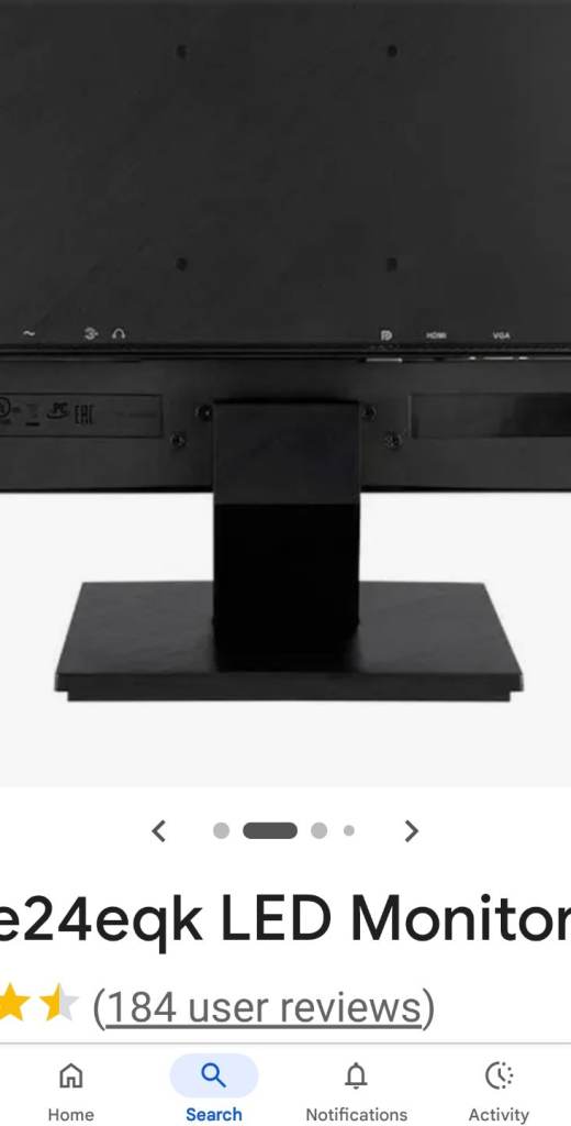 Asus PC stand. All-in-one pc