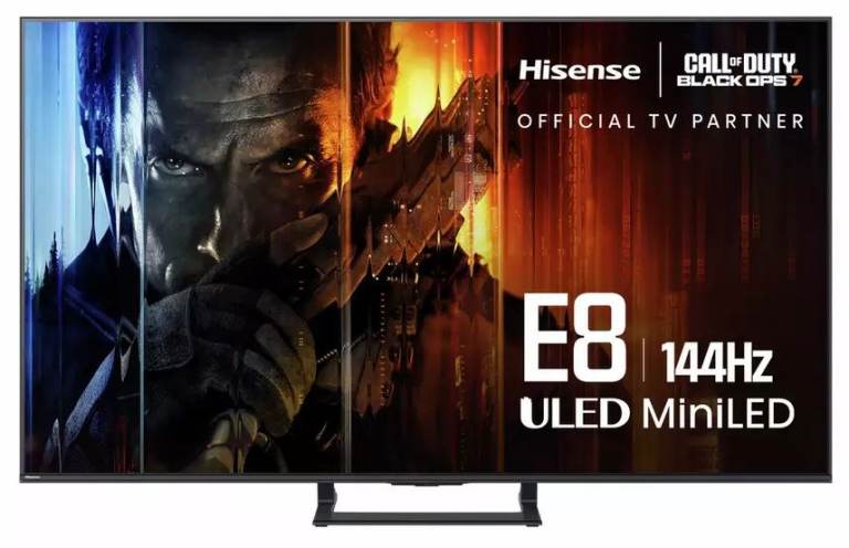 BARGAIN!!! Hisense 65E8QTUK 65 in 4K Ultra HD HDR AI ULED Mini LED TV