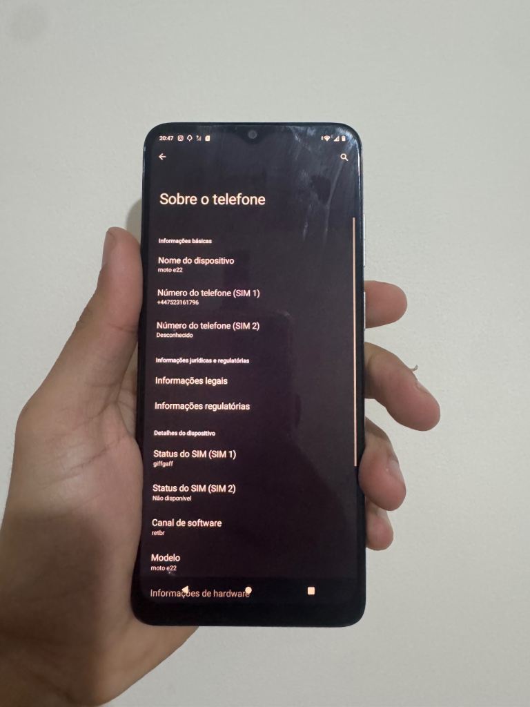 Motorola E22 perfect
