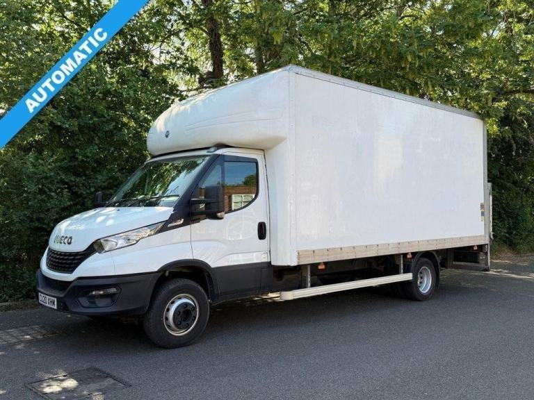 2020 20 IVECO DAILY 3.0 180BHP 72C18 AUTOMATIC 18FT GRP LUTON VAN WITH TAILLIFT