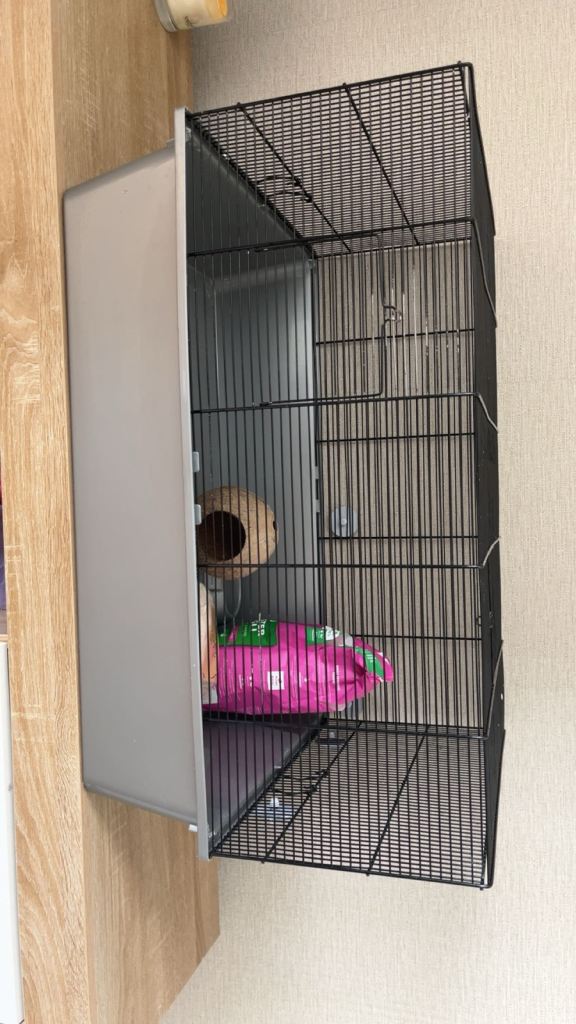 Grey Large Hamster cage