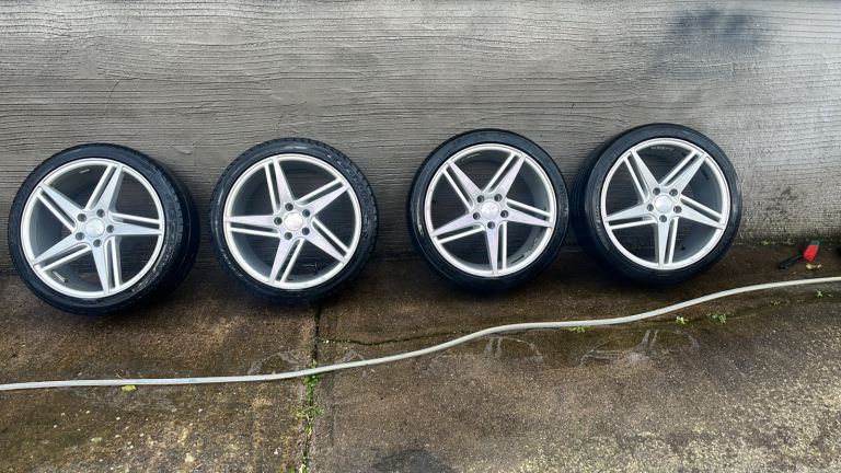 VEEMAN 18 inch 5x112 alloys for vw Audi seat skota mk etc 