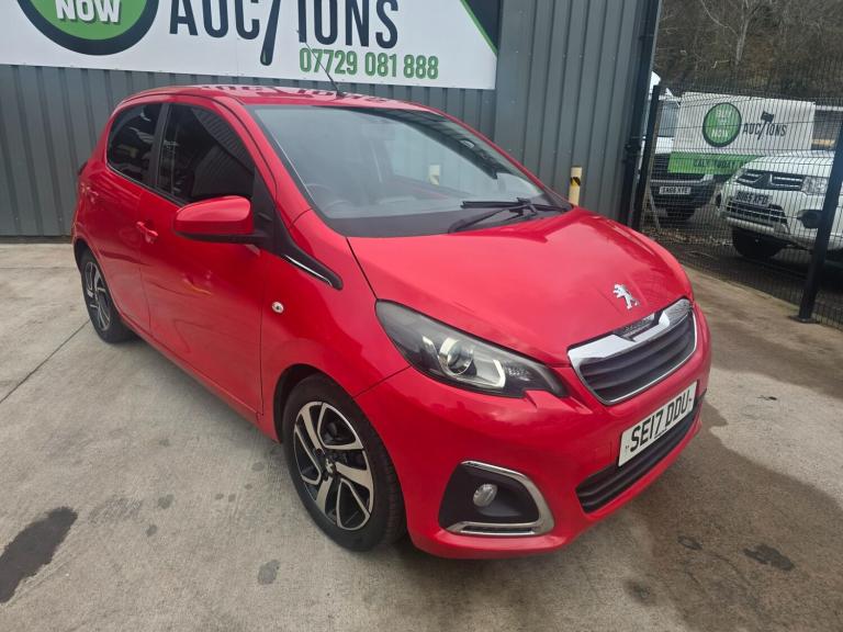 2017 Peugeot 108 1.2 PureTech Allure 5dr HATCHBACK Petrol Manual
