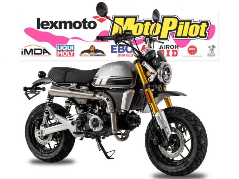 2026 Bluroc Motorcycles X-Bongo 125 Monkey Bike Motorcycle Petrol Manual
