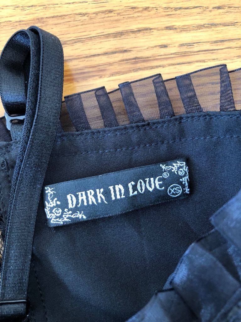 Dark in love Gothic, prom, cocktail, party gown