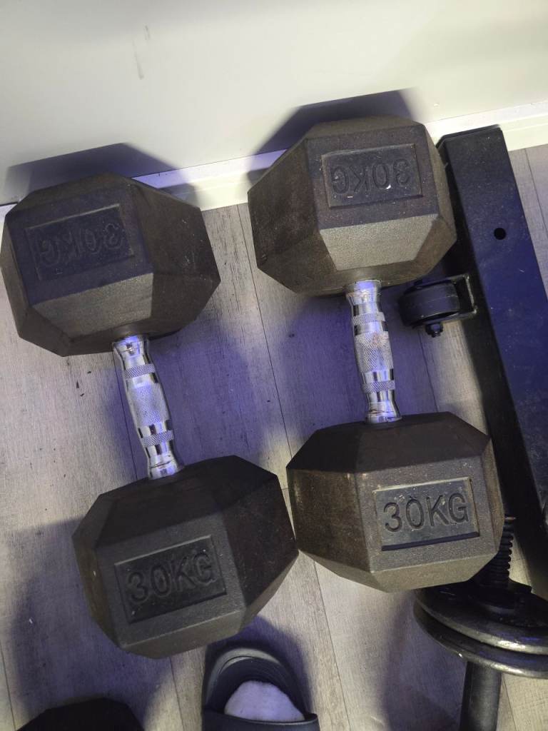 30kg dumbells